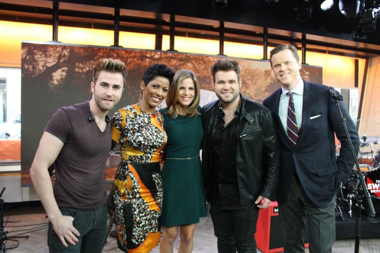 Arista, Nashville, TODAY, Today Show, NBC, Swon Brothers, The Swon Brothers
