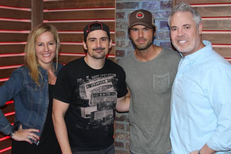Arista Nashville, Brad Paisley, Demi Lovato, Without A Fight, America's Morning Show, Cumulus, Kelly Ford, Chuck Wicks, Blair Garner