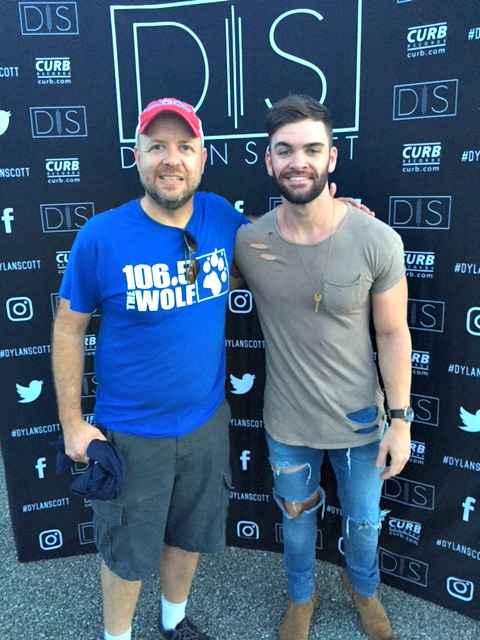 Curb Records, Dylan Scott, Entercom Country, WDAF, 106.5 The Wolf, Kansas City, Wes Poe, Kearney Amphitheater, My Girl, AllAccess.com