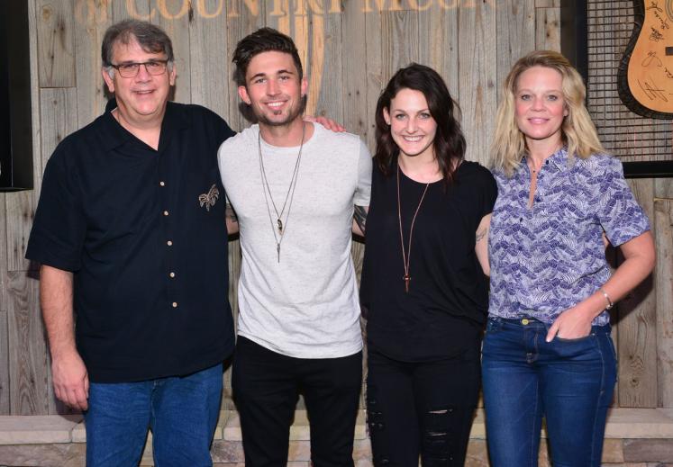 Warner Bros., WEA, Michael Ray, Academy Of Country Music, Los Angeles, Think A Little Less, All Access Downloads, ACM, Bob Romeo, Ontourage Management, Katie Conway, Tiffany Moon