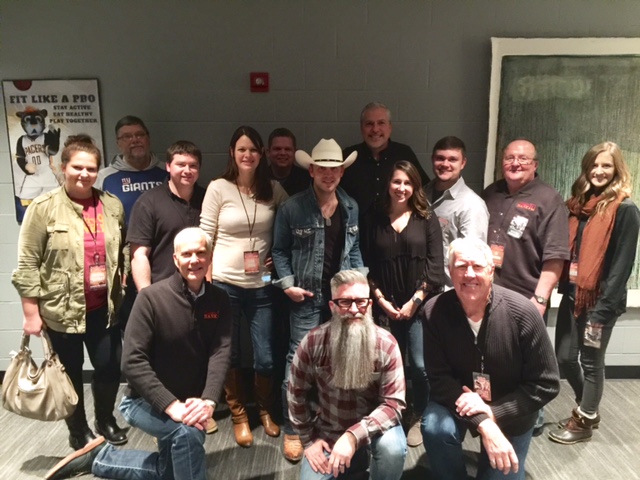 Valory Music Co., Justin Moore, American Mande Tour, Lee Brice, William Michael Morgan, Indianapolis, Emmis, Indianapolis, Federated Media, WQHK, Fort Wayne, Krystal Keithley, Dave Michaels, Casey Vallier, Lisa Wall, Fritz Moser, Dave O'Brien, Sally Allge