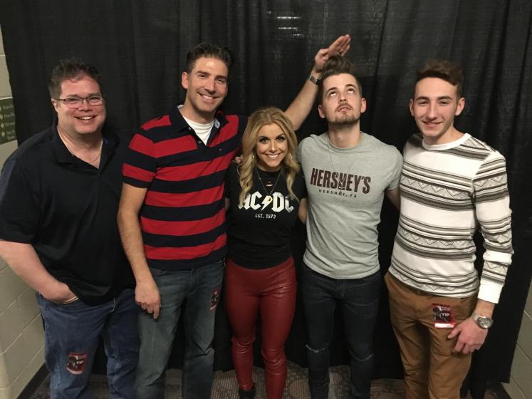 Stoney Creek Records, Lindsay Ell, Red Bow Records, CHase Bryant, Brad Paisley, Life Amplified Tour, Hershey, iHeartMedia, Forever Media, WRBT, Harrisburg, WGTY, York, NEwman, Scott Donato, Grant Moore