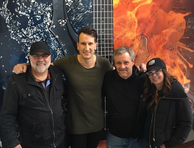Triple Tigers Records, Russell Dickerson, Townsquare MEdia, WITL, Lansing, KEvin Herring, Chris Tyler, Diane Lockner