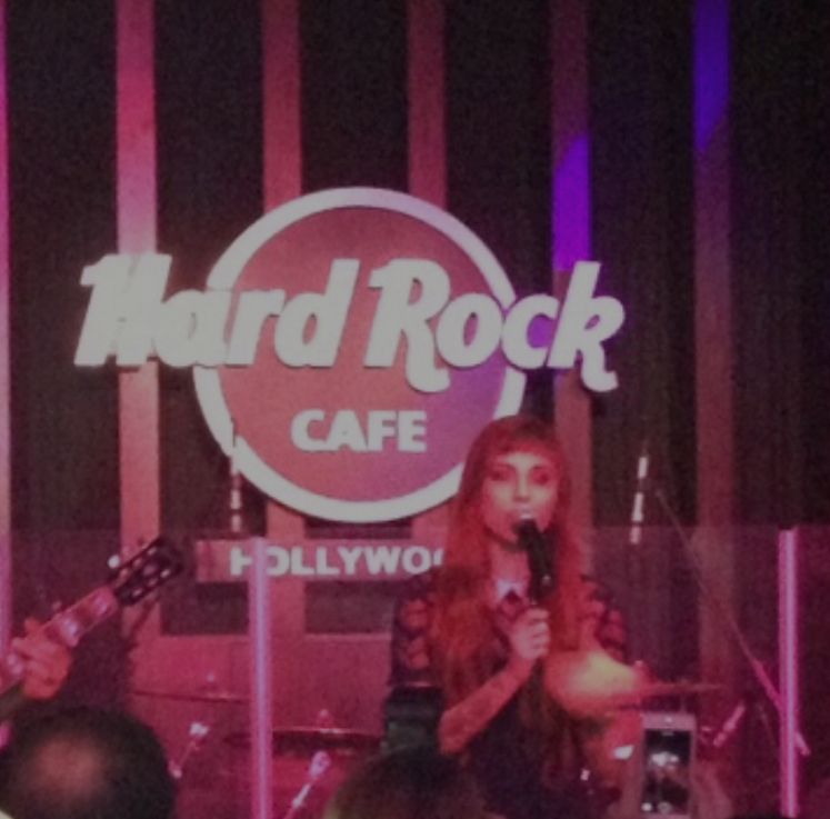 Christina Perri, Worldwide Radio Summit, Hard Rock Cafe, 