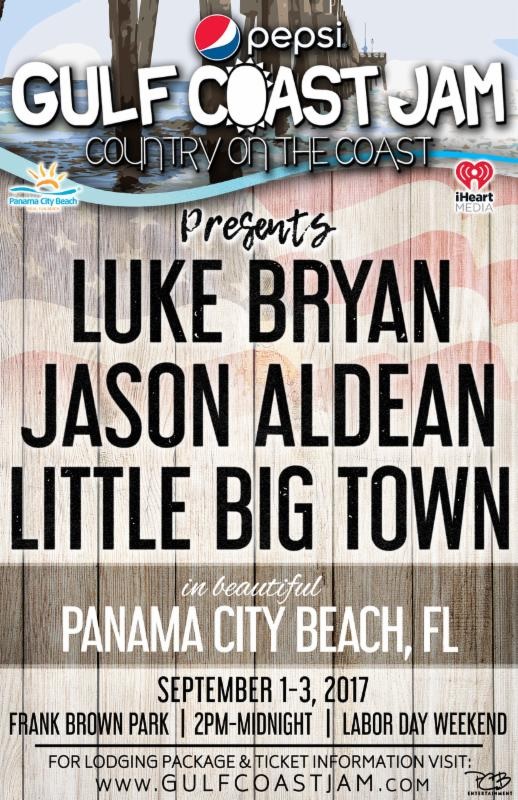 Jason Aldean, Little Big Town, Luke Bryan To Headline Pepsi Gulf Coast Jam - All Access Music Group