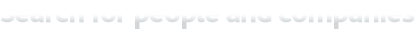Search for people and companies