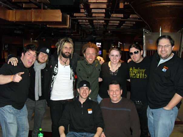 Shinedown during WBOS/Boston's Bowling With The Band