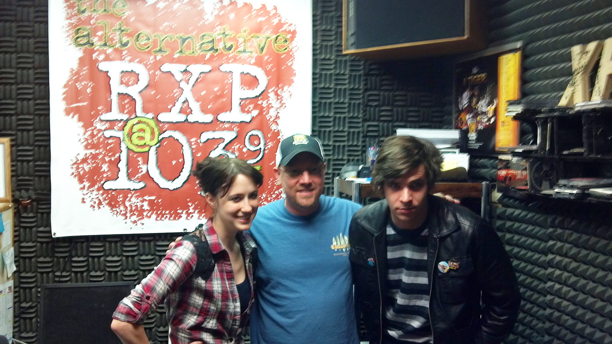 KRXP/Colorado Springs, CO had Sleeper Agent do a soundcheck party with listeners
