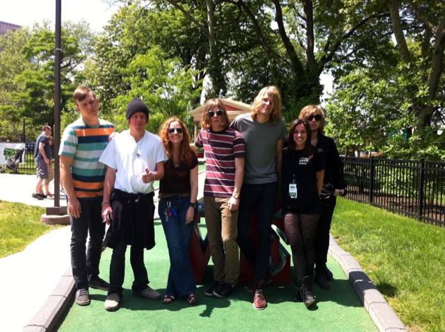 Cage the Elephant plays golf with WRFF
