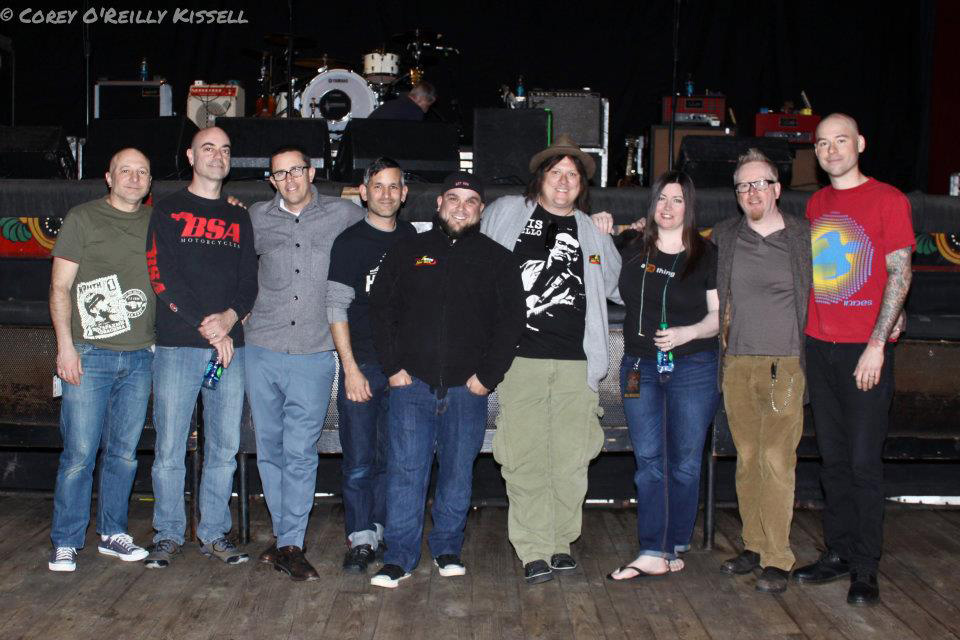 Flogging Molly hangs with WKZQ staffers