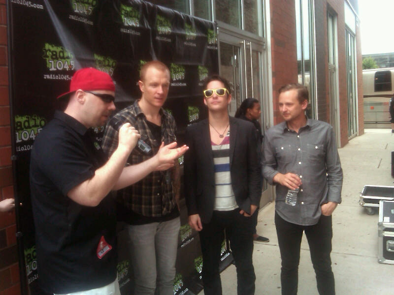 Eve 6 hangs out at WRFF's Summer Block Party