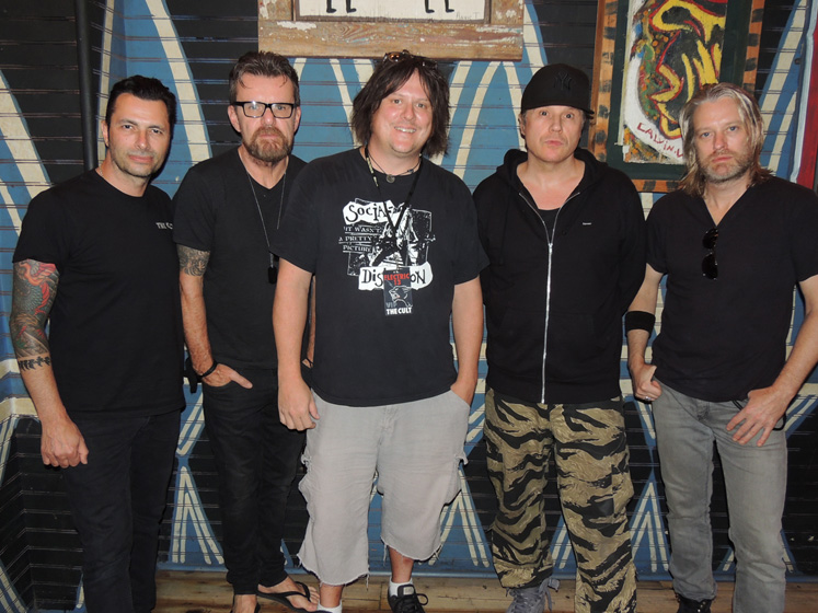 WKZQ's MD Mase hangs with The Cult