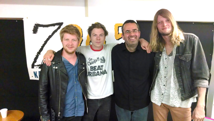 Cage The Elephant stops by WZOX