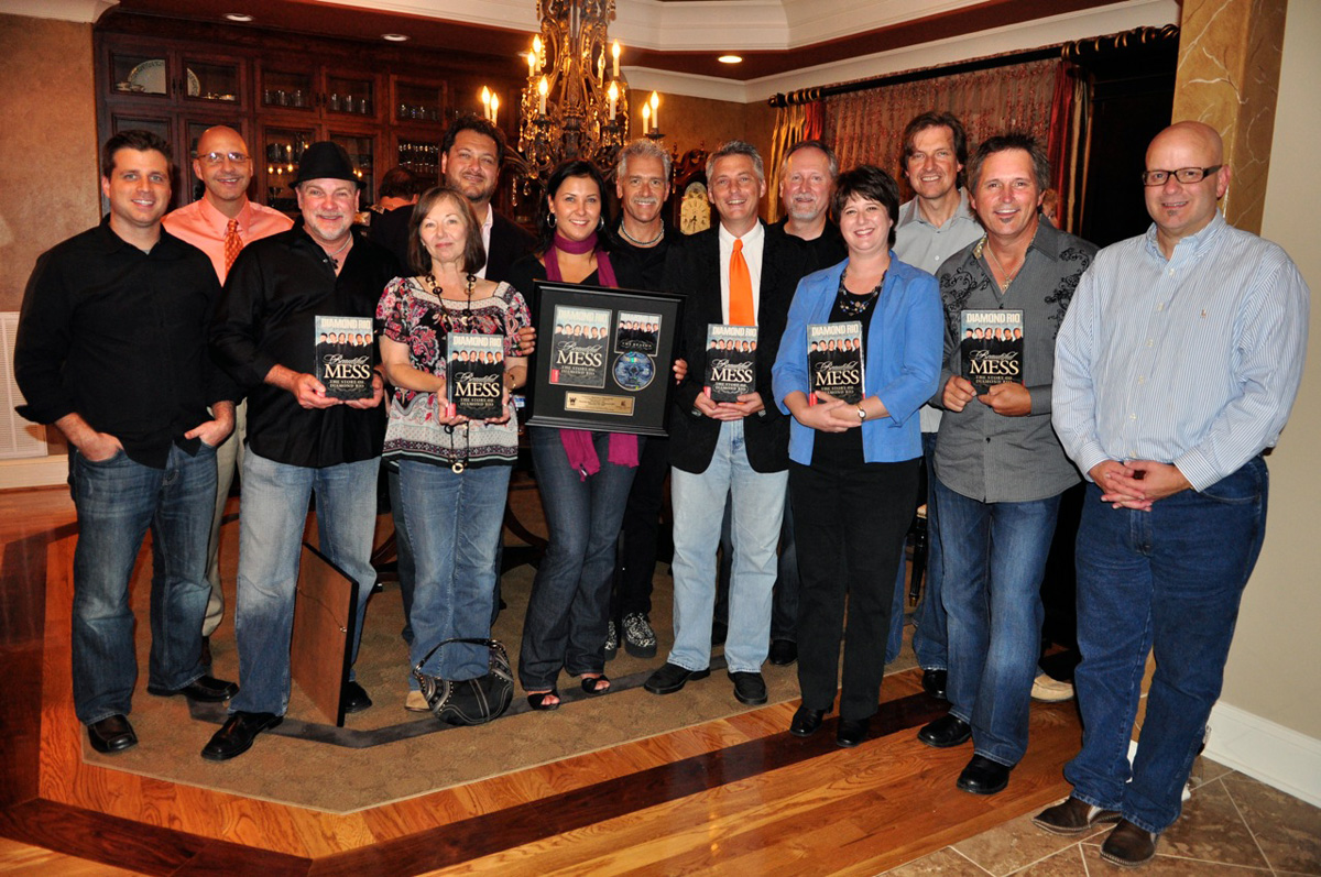 Word Records and Thomas Nelson publishing commemorate the release of Diamond Rio's album and book