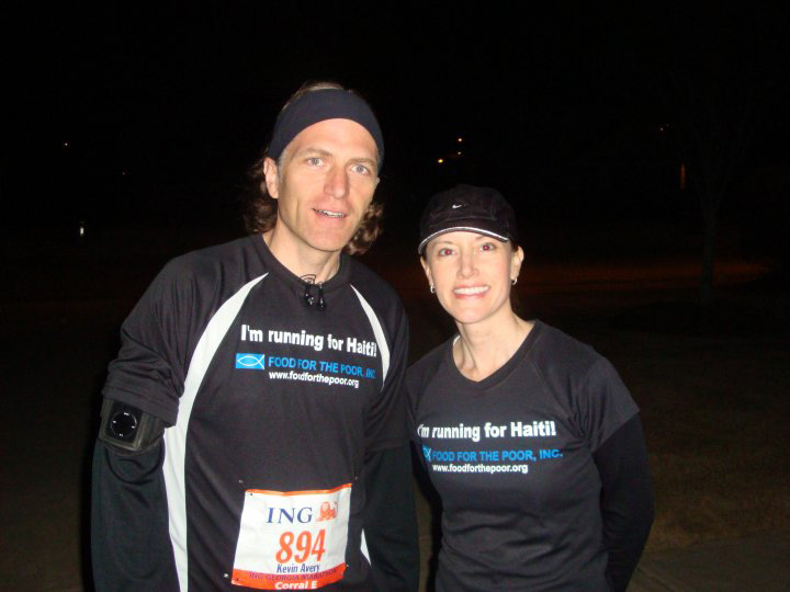 "Kevin and Taylor in the Morning" from The Fish/Atlanta recently ran the ING Georgia marathon