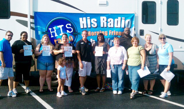 His Radio/Greenville, SC and Meredith Andrews gave away VIP passes to "Biggest Loser" casting call