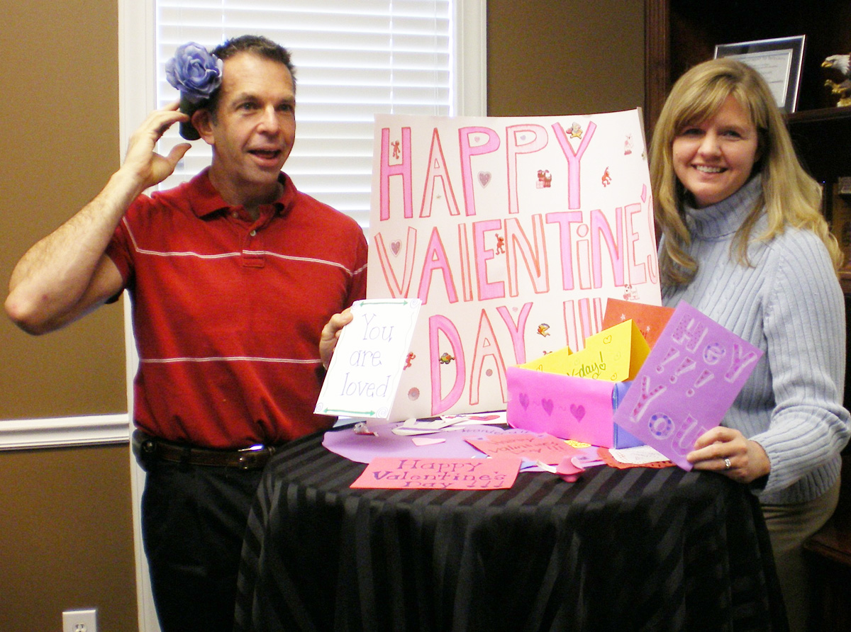 His Radio Network collects handmade Valentines for kids in hospitals