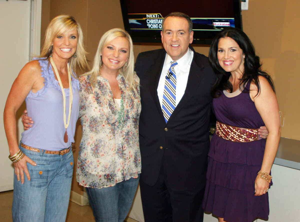 Point Of Grace performs on Mike Huckabee's show
