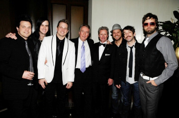 Provident Label Group artists at Sony's Post-Grammy reception