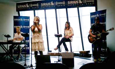 Natalie Grant visits Sirius XM/Nashville
