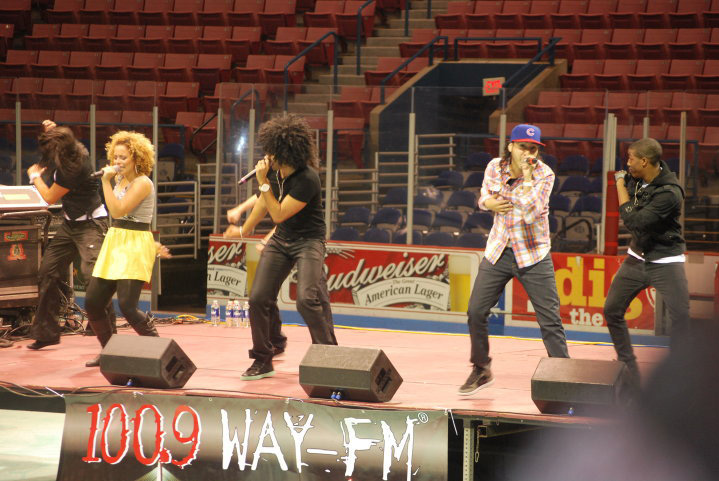 Group 1 Crew recently played  "Faith and Fun Night"