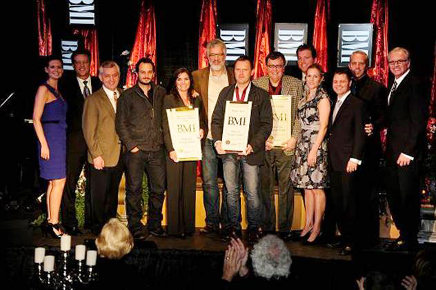 Wayne Haun was honored by BMI & GMA