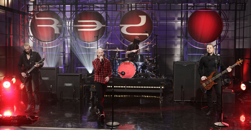 Red performs on The Tonight Show