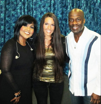 Beckah Shae joins CeCe and BeBe Winans on stage