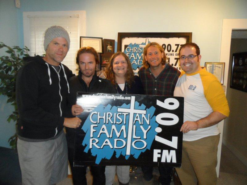 Audio Adrenaline stops by Christian Family Radio