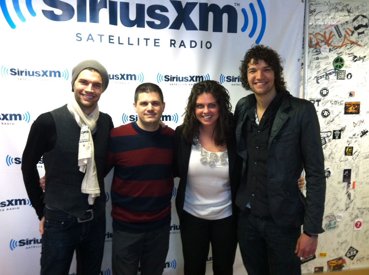 For King & Country visits Sirius/XM