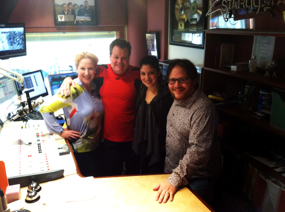 "Johnny Stone in the Morning" show welcomes Jaci Velasquez