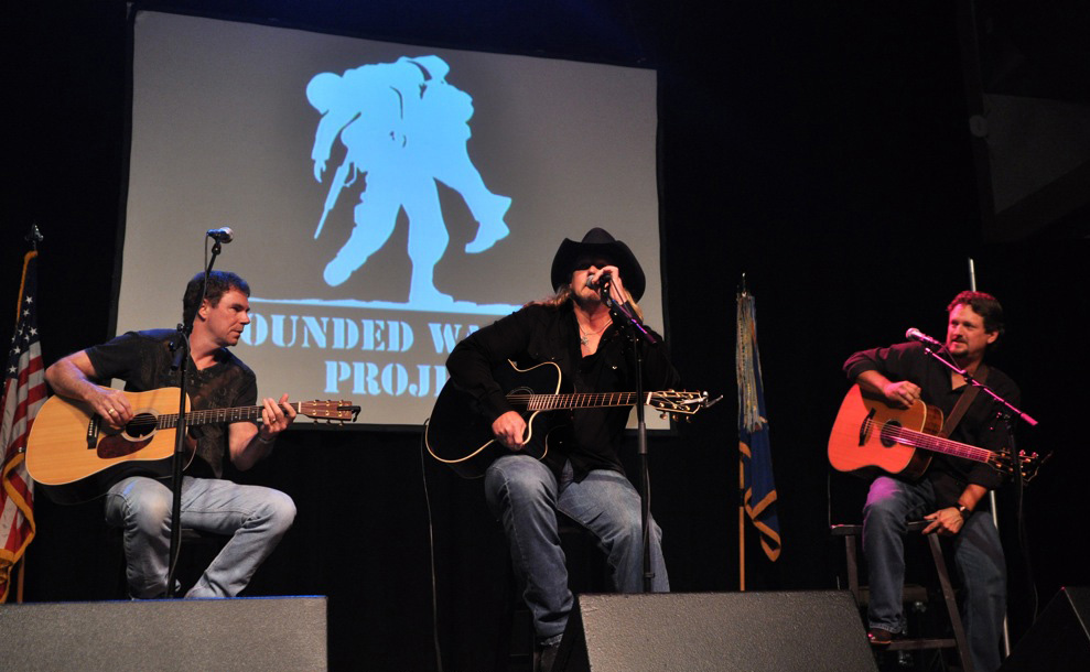 Trace Adkins performed at fundraiser for The Wounded Warrior Project