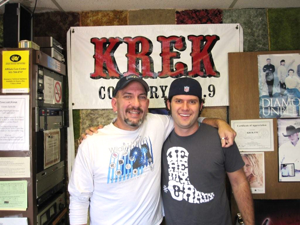 Jeremy Crady visits KREK/Bristow