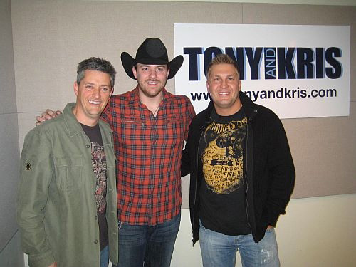 Chris Young stopped by the Tony & Kris show