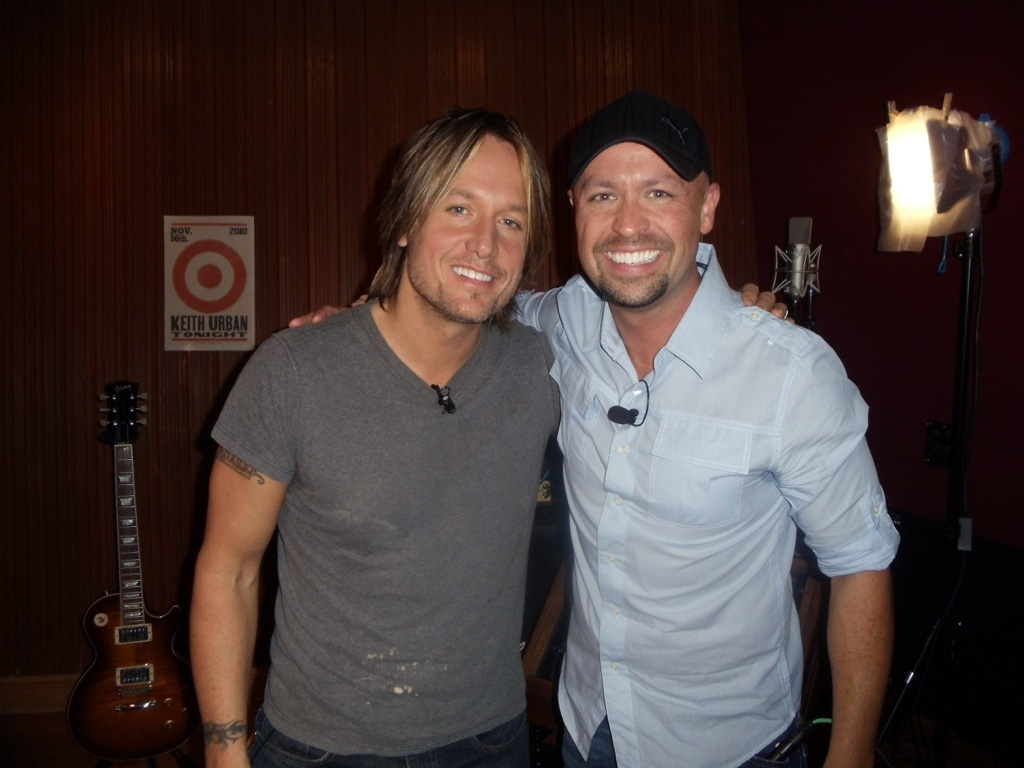 CMT's Cody Alan hangs with Keith Urban