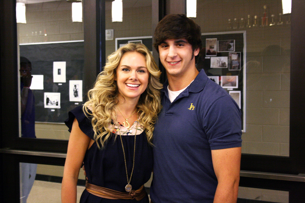 Laura Bell Bundy with Michael Nelson