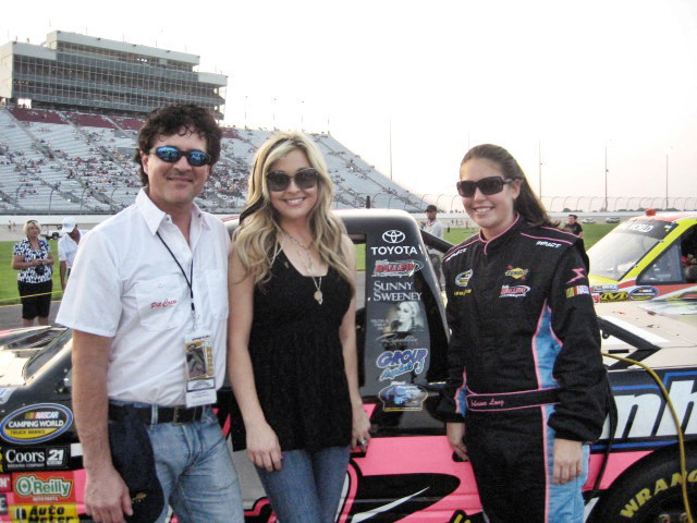 Sunny Sweeney performed at NASCAR Camping World Truck Series Nashville 200