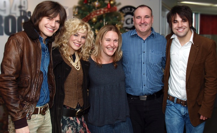 The Band Perry stops by CJKX-F/Oshawa, Ontario