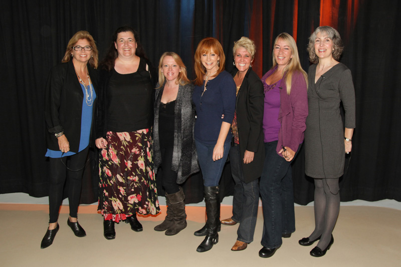 Dial Global's women in attendance at premiere of Reba McEntire's new album