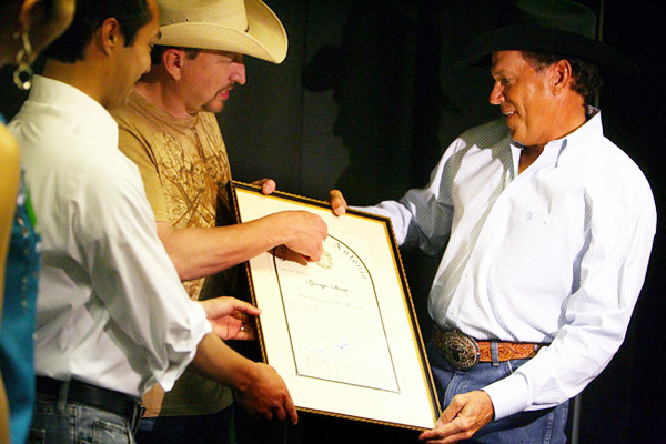 George Strait is honored with award from City of San Antonio
