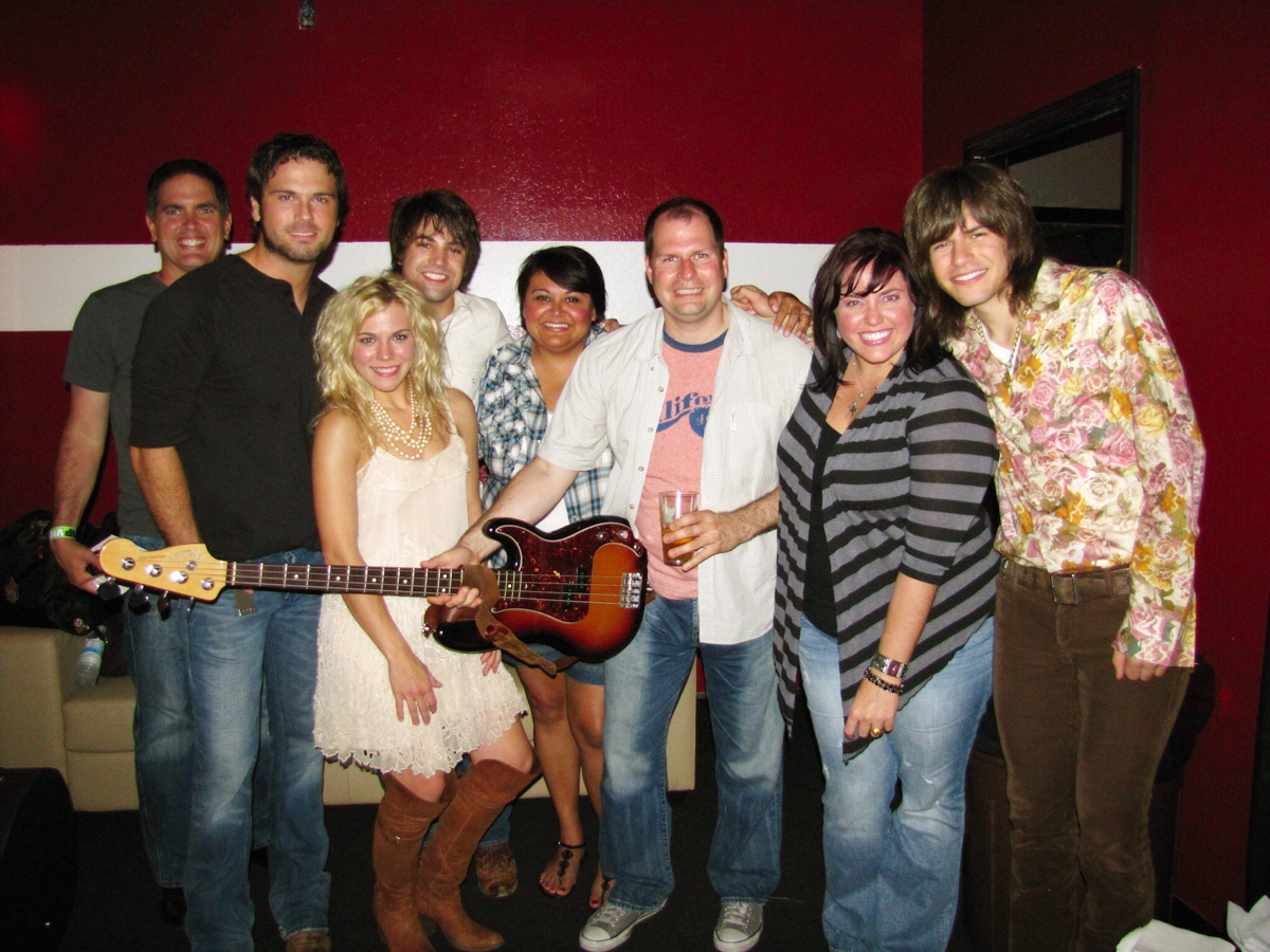 Chuck Wicks and The Band Perry play a private performance for KBWF/San Francisco's listeners