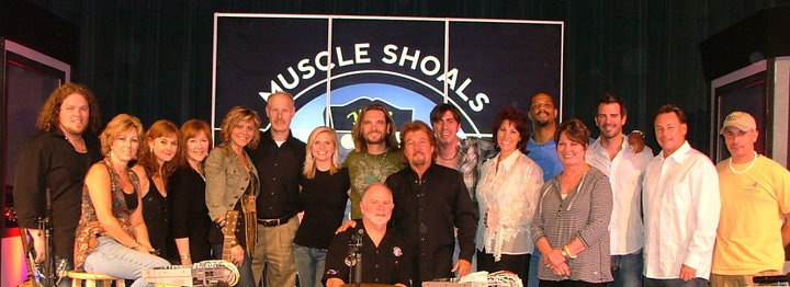 Bo Bice and Gwen Sebastian at WXFL/Florence, AL's "Muscle Shoals to Music Row" event
