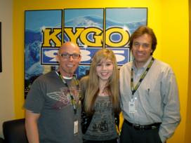 Jennette McCurdy visits KYGO/Denver