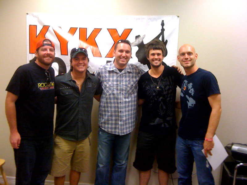 KYKX/Longview-Tyler, TX welcomes The Eli Young Band