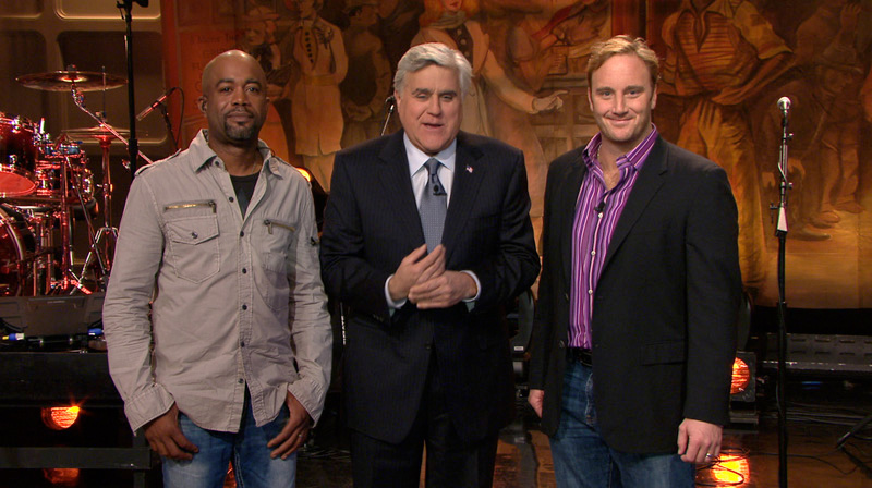Tonight Show with Jay Leno welcomes Darius Rucker