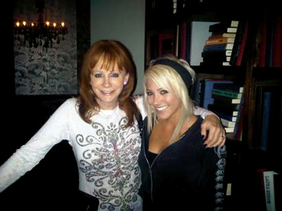 Reba McEntire meets up with BC Jean
