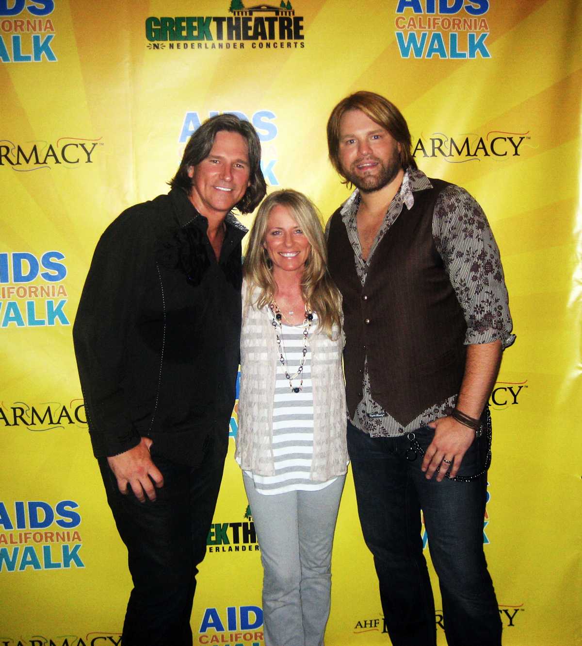 Billy Dean, Deana Carter and James Otto performed at CA Aids Walk
