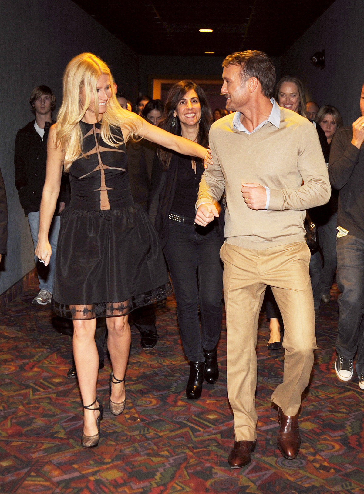 Gwyneth Paltrow and Tim McGraw at "Country Strong" premiere