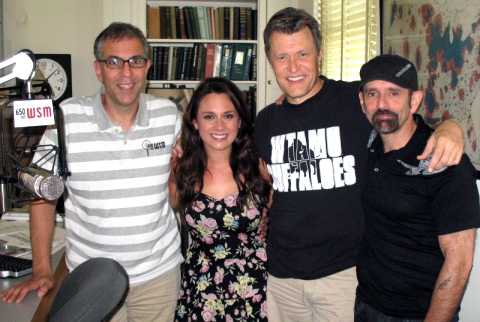 Amber Hayes stops by WSM-A/Nashville