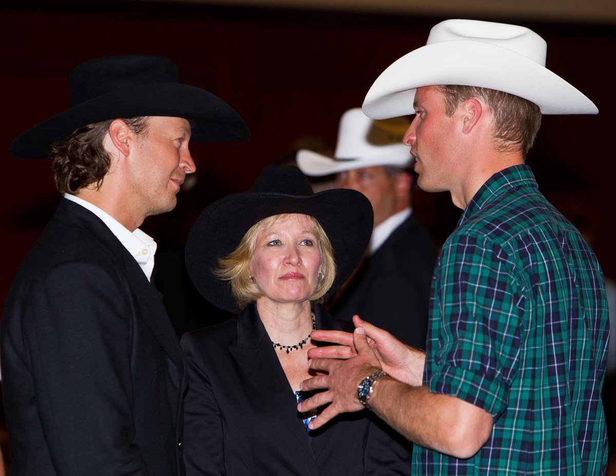 Paul Brandt mets up with Prince William